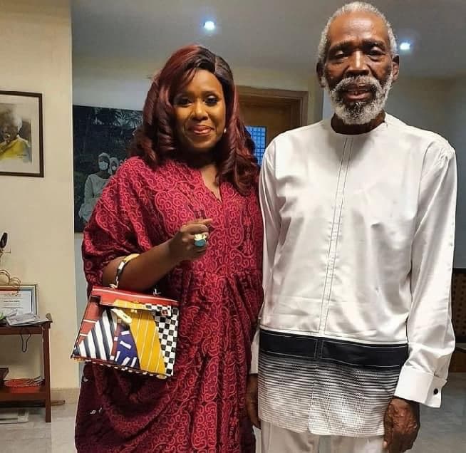 Joke Silver and Olu Jacob