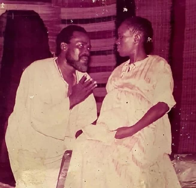 Joke Silver and Olu Jacob in the 90s