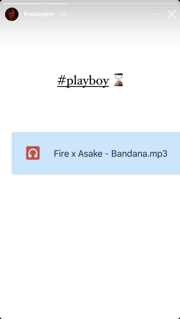 Fireboy DML Feat. Asake - Bandana